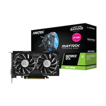 ARKTEK 지포스 <b>GTX</b> <b>1660</b> SUPER Dual Fan D6 6GB