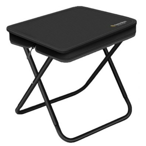 브리즈문 초경량 폴딩 파우치 체어 중형 (블랙)_이미지