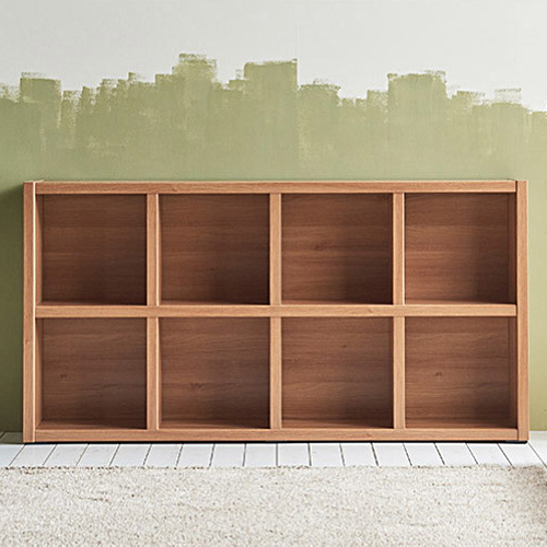 퍼스웰 럭키 모서리 라운딩 2단 책장 1600_이미지