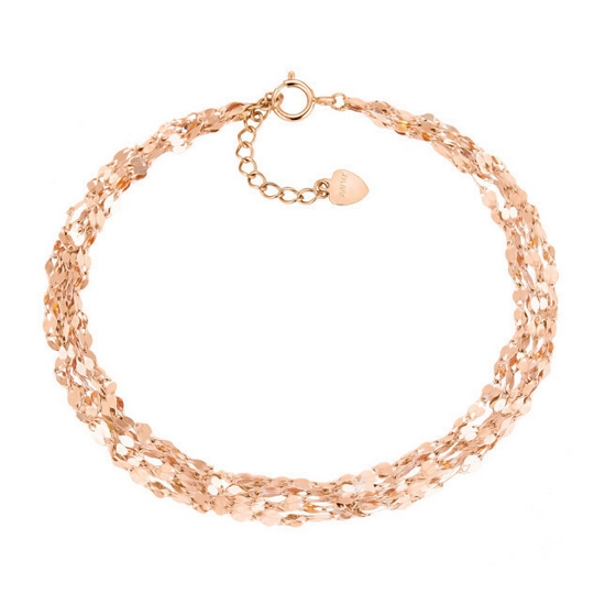 준쥬얼리 14K 샤인키스 다섯줄 팔찌