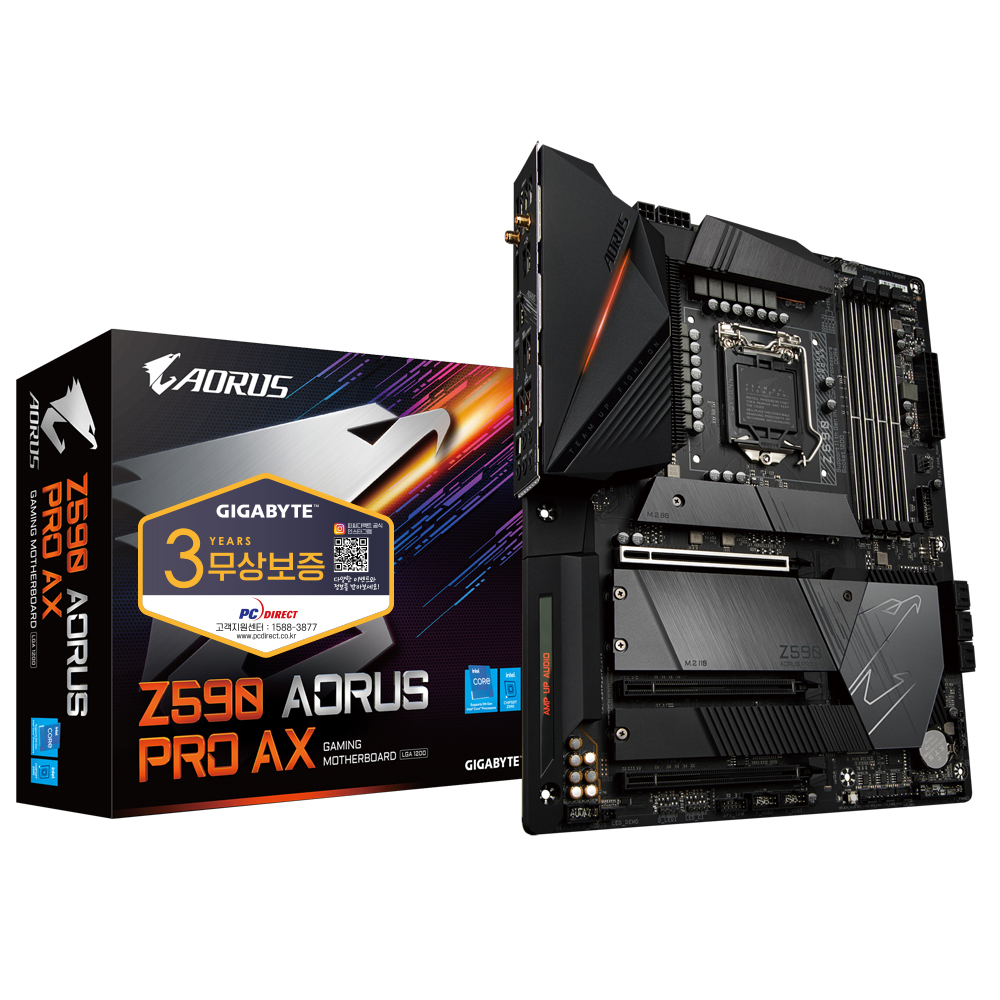 GIGABYTE Z590 AORUS PRO AX 피씨디렉트