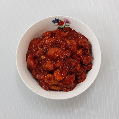광천철희네토굴새우젓 토굴안애 광천 양념 젓갈 멍게젓 국내산 300g1kg 300g 1개_이미지