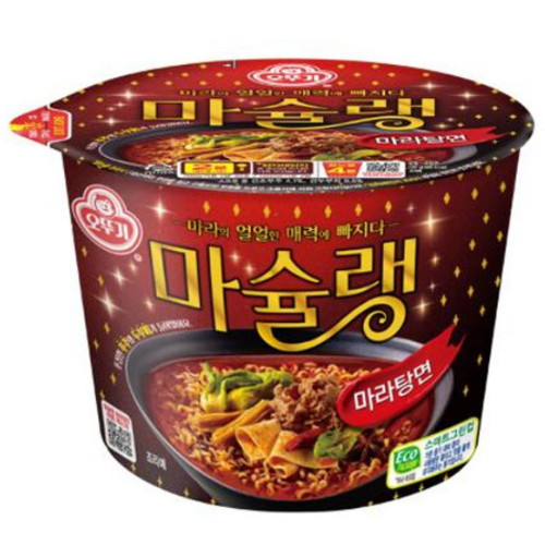 오뚜기 마슐랭 마라탕면 용기 130g (3개)