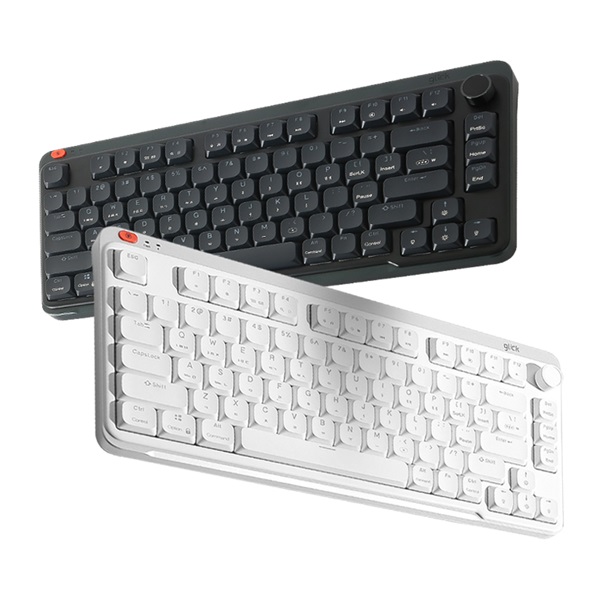 지클릭커 SPK80 무선 기계식 (화이트)_이미지