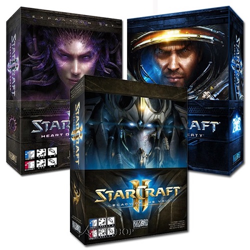 블리자드 스타크래프트 2 자유의 날개 + 군단의 심장 + 공허의 유산 합본 패키지 PC (일반판)