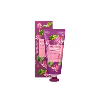 팜스테이 핑크플라워 블루밍 핸드크림 핑크로터스 100ml (1개)_이미지