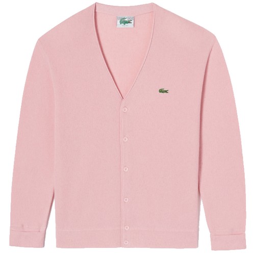 라코스테 링스 와이넥 가디건 AH7906-51N (ADY, 라이트핑크)_이미지