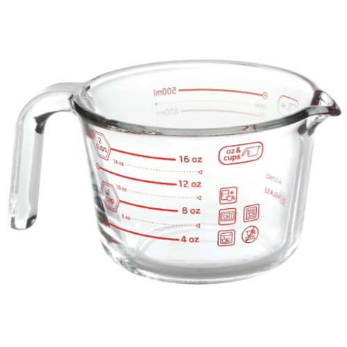 수퍼오븐글라스 계량컵 500ml