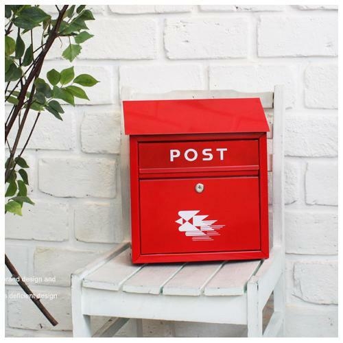빠띠라인 바보사랑 빠띠빠띠 빠띠라인 철제 빨간 우체통 대
