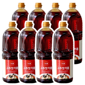 한영엠에스 차이웰 고추맛기름 1.8L (8개)_이미지