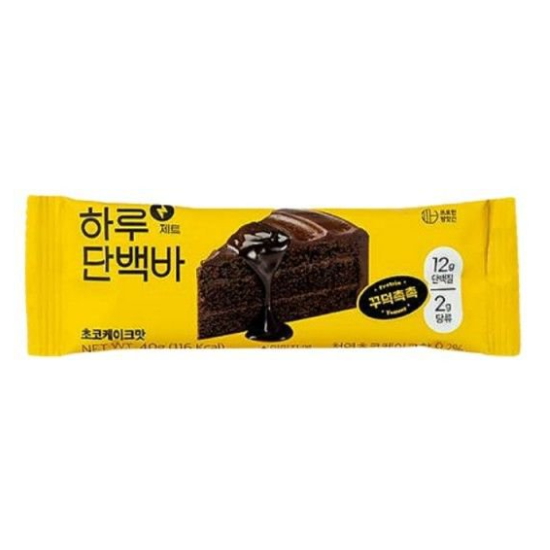 프로틴방앗간 하루단백바 제트 초코케이크맛 40g