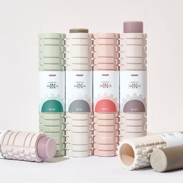 가네샤요가프랍스 가네샤 투인원 하드 돌기 EVA 폼롤러 (60cm)