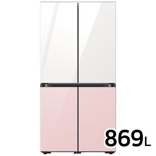 삼성전자 비스포크 글램 RF85DB91F1 (화이트+핑크)_이미지