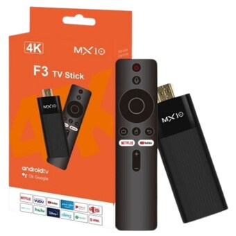 MX10 F3 안드로이드 TV 스틱