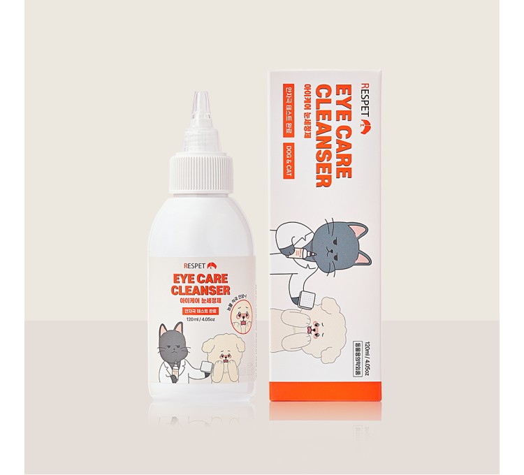 리스펫 아이케어 눈세정제 120ml (1개)