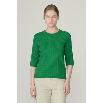  BCBG 여성 데일리 라운드넥 니트 B6C7K402