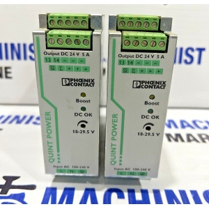 피닉스 CONTACT QUINT-PS/1AC/24DC/5/CO 2320908 Power Supply LOT OF 2 PCS