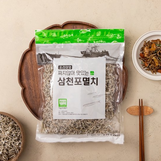 청해명가  짜지않아 맛있는 삼천포멸치 300g[1개]