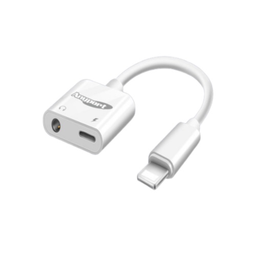 엘디네트웍스 ANYPORT AP-IPA21 라이트닝 8핀 to 라이트닝 8핀+3.5mm 젠더