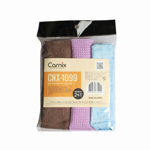 랜덤 세차타월 3매 CNX-1099