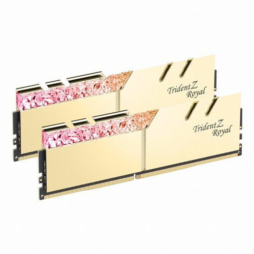 G.SKILL DDR4-3200 CL14 TRIDENT Z ROYAL 골드 패키지 (16GB(8Gx2))_이미지