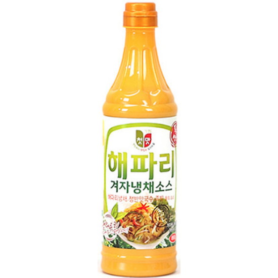 (주)청우식품 첫맛 해파리 겨자냉채소스 880g (1개)