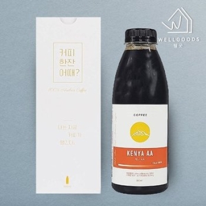 웰굿 콜드브루 케냐 AA 커피 선물세트 (500ml)_이미지