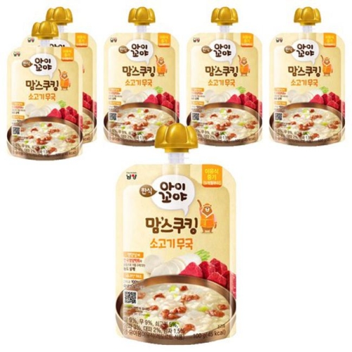 남양유업 맘스쿠킹 소고기무국 100g (6개)_이미지