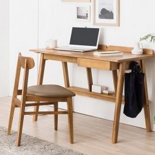 퍼피노 유피테르 원목책상+의자세트