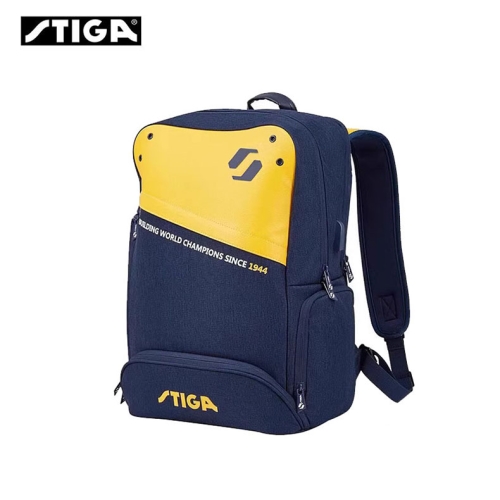 스티가 탁구 가방 다기능 스포츠 백팩 CP-94561 네이비옐로우