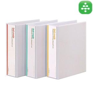문화산업 B749B-7 PVC 백색3공바인더 D링