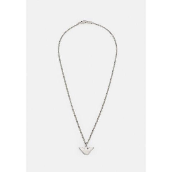 아르마니 엠포리오 아르마니 엠포리오 로고 목걸이 은색 7050051