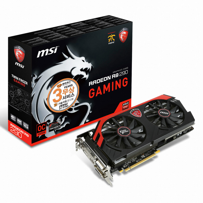 MSI �󵥿� R9 290 OC D5 4GB Ʈ�� ������ 4 ���̹�