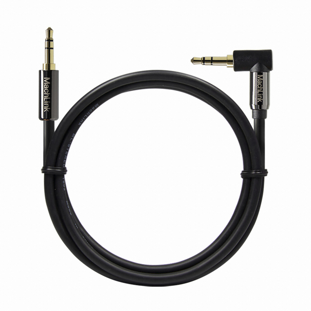 마하링크 3.5mm 3극 스테레오 AUX 꺾임 케이블 (ML-3TH150, 15m)_이미지