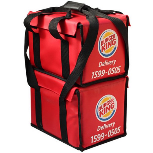 대성산업 햄버거 배달 가방 2단