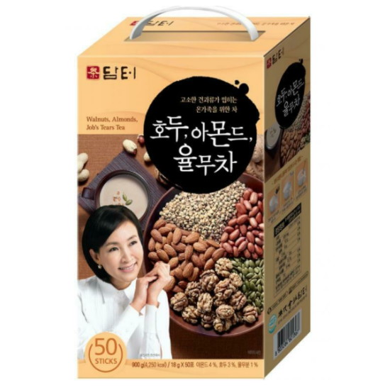 담터 호두 아몬드 율무차 스틱 130개입이미지입니다. 누르면 해당 게시물로 새창이동합니다.