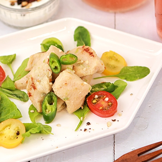 허닭 스팀 닭가슴살 고추맛 100g (10개)