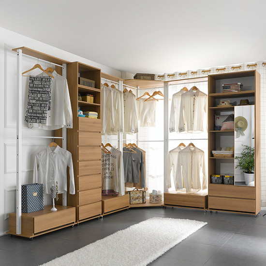 아름이와다움이 아이린 혼합형 행거 드레스룸 C 세트 2900
