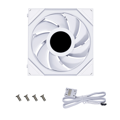 리안리 UNI FAN TL LCD 120 (화이트)_이미지