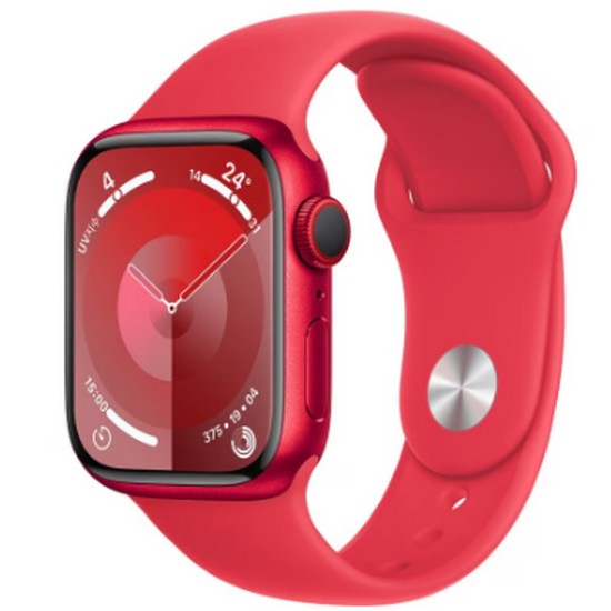 APPLE 워치 시리즈9 41mm Cellular 레드 알루미늄 (스포츠밴드)