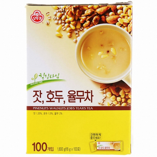 오뚜기 잣 호두 율무차 18g 100개입 (2개)_이미지