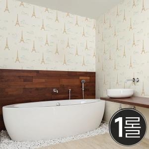1롤 파리 에펠탑 보온단열벽지 SDN-26930_이미지