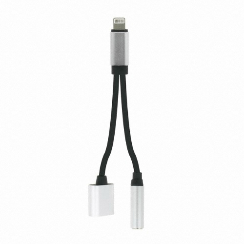 2in1 라이트닝 오디오 젠더 (ID589)