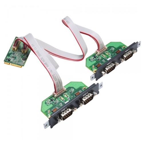 MOXA CP-114N-T 4��Ʈ Mini PCI Express �ø���ī��