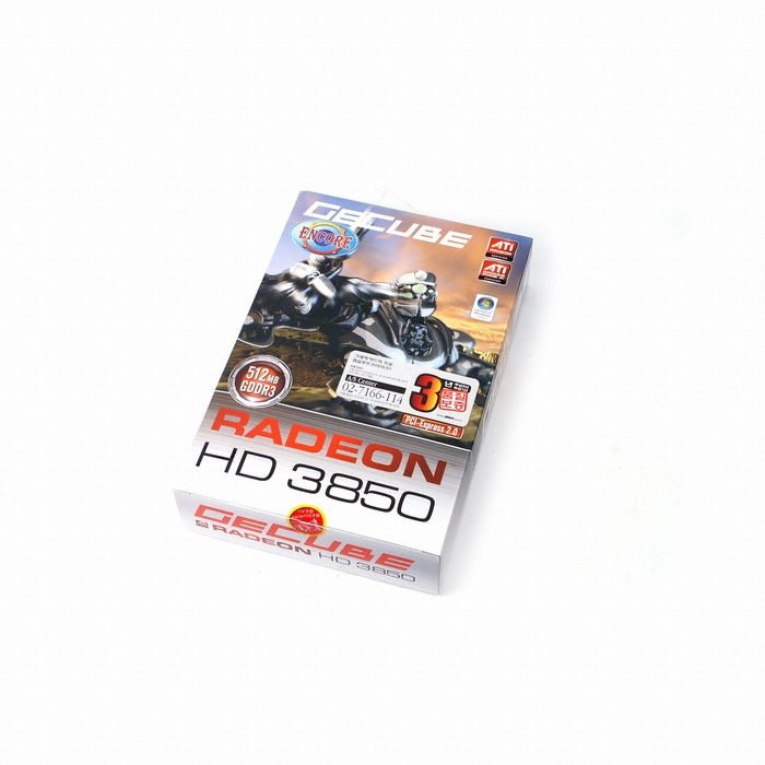 GECUBE 라데온 HD 3850 Encore 512MB_이미지