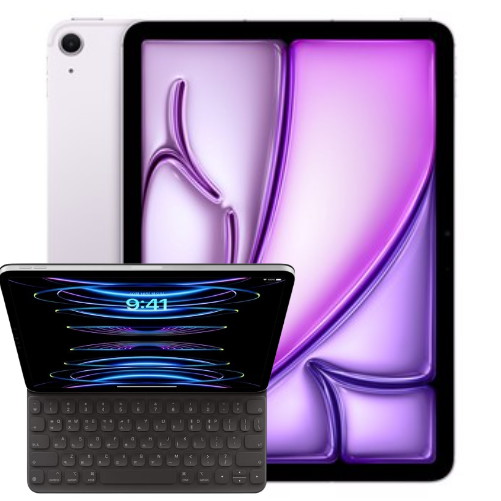 APPLE 2024 iPad Air 13 M2 Cellular+폴리오키보드 (1TB)_이미지