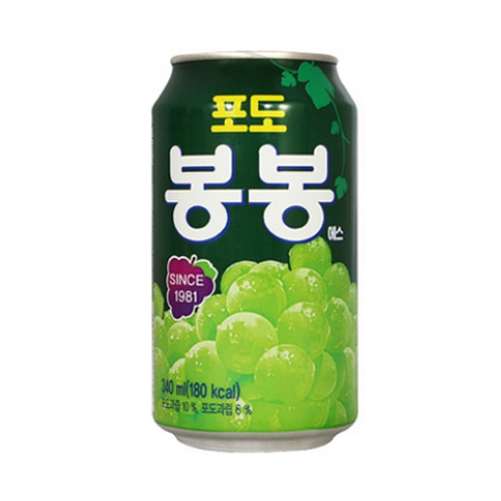 해태음료 포도 봉봉 340ml (10개)_이미지