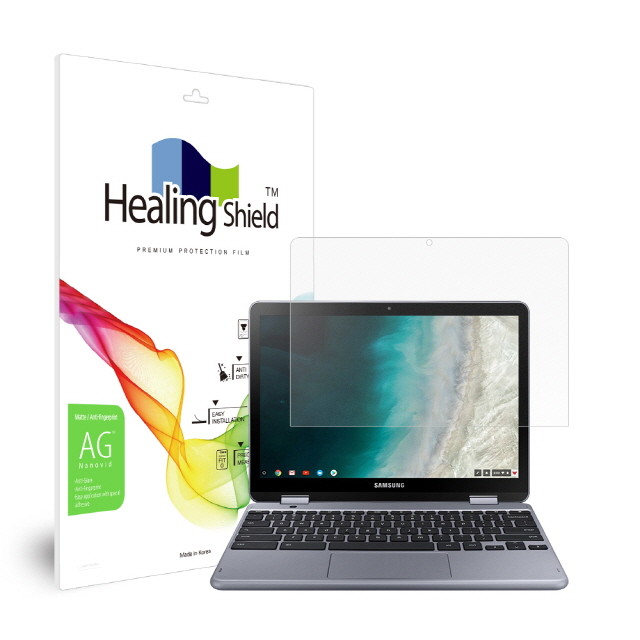 폰트리 힐링쉴드 삼성전자 크롬북 플러스 V2 저반사 지문방지 액정보호필름