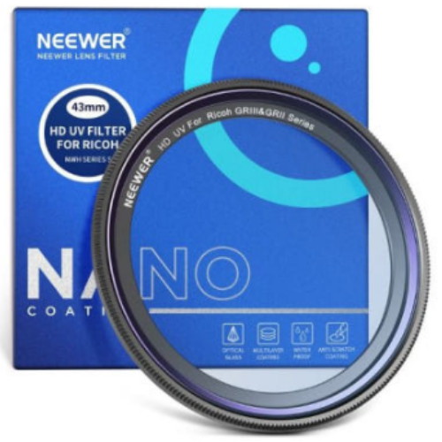 NEEWER 리코 GR,GRIII용 HD UV 렌즈필터_이미지