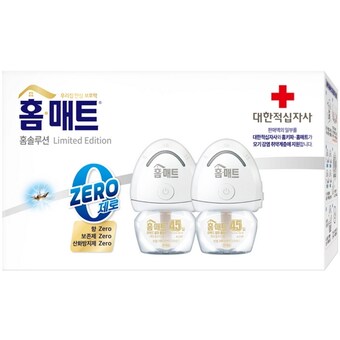 <b>홈매트</b> 대한적십자사 에디션 맥스 제로 훈증기+ 교체용 45일